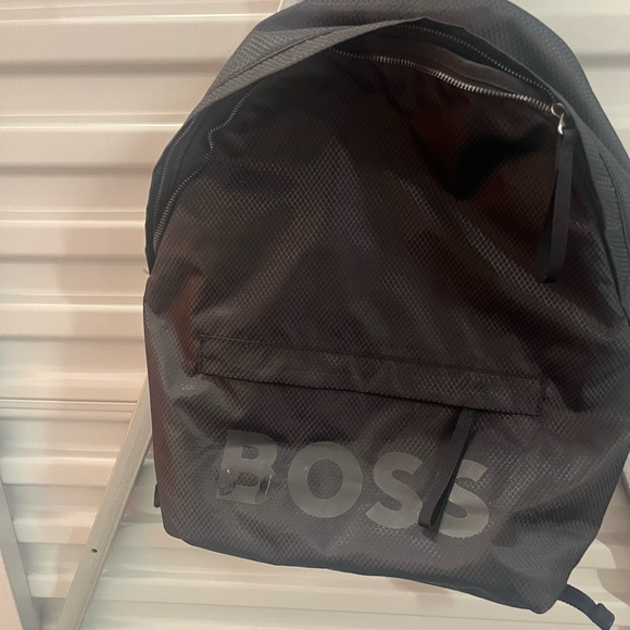 Boss Other - BOSS Charcoal Gray Backpack for Men